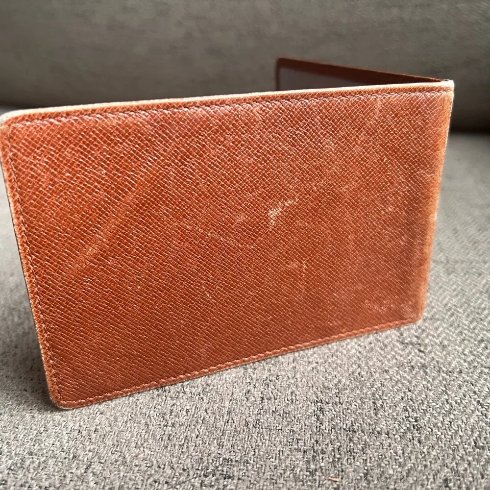 LOUIS VUITTON Taiga ID/Card Slim Case wallet card holder